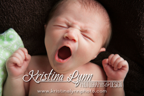 Newborn photo session with Denver photographer Kristina Lynn Photography & Design