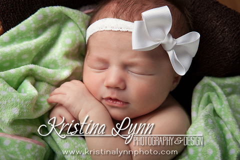 Newborn photo session with Denver photographer Kristina Lynn Photography & Design