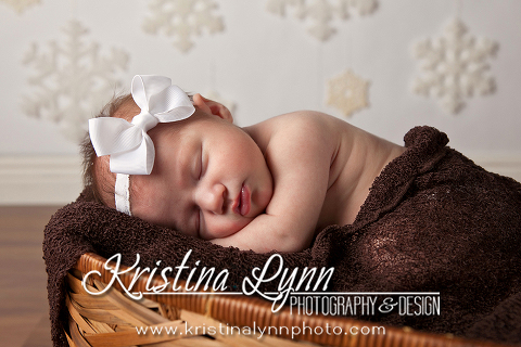 Newborn photo session with Denver photographer Kristina Lynn Photography & Design