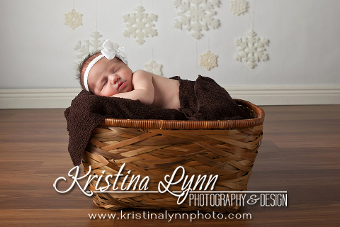 Newborn photo session with Denver photographer Kristina Lynn Photography & Design