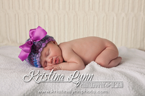 Newborn photo session with Denver photographer Kristina Lynn Photography & Design
