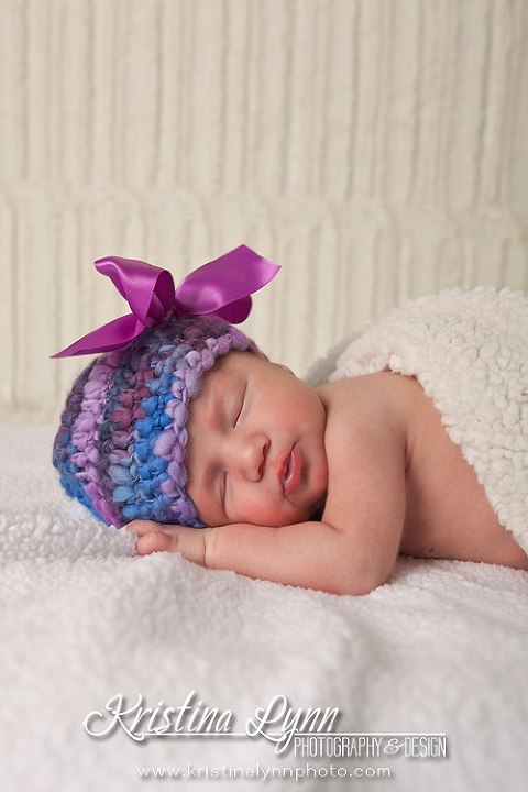 Newborn photo session with Denver photographer Kristina Lynn Photography & Design