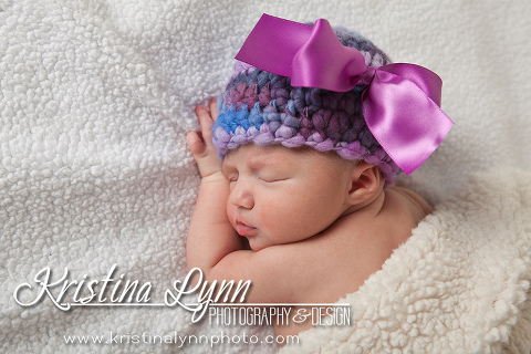 Newborn photo session with Denver photographer Kristina Lynn Photography & Design