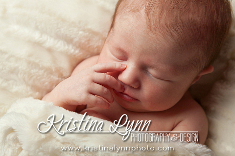 Newborn photo session with Denver photographer Kristina Lynn Photography & Design