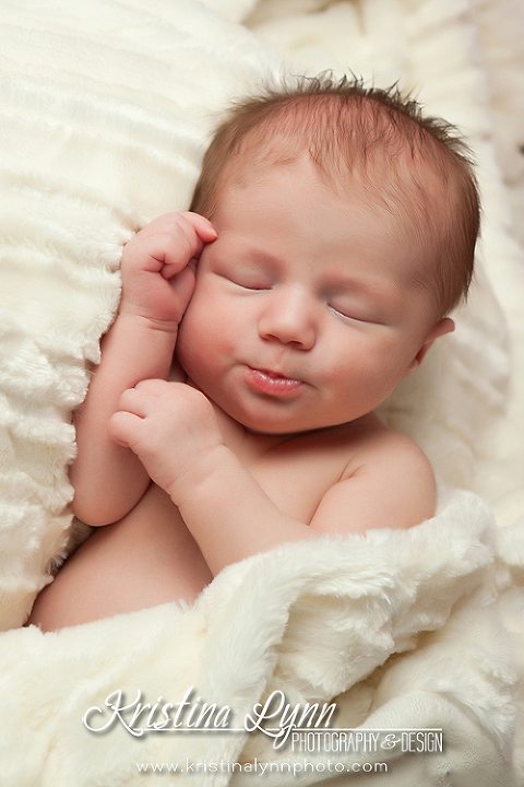 Newborn photo session with Denver photographer Kristina Lynn Photography & Design