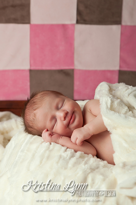 Newborn photo session with Denver photographer Kristina Lynn Photography & Design