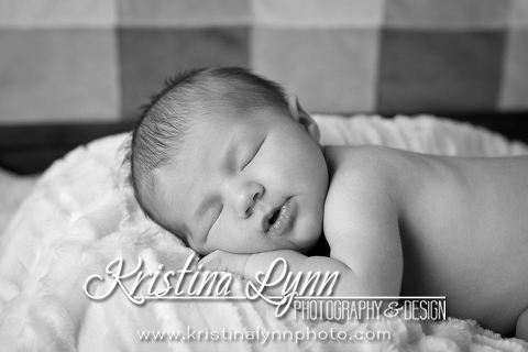 Newborn photo session with Denver photographer Kristina Lynn Photography & Design