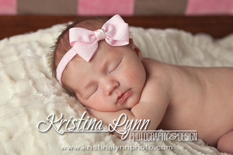 Newborn photo session with Denver photographer Kristina Lynn Photography & Design