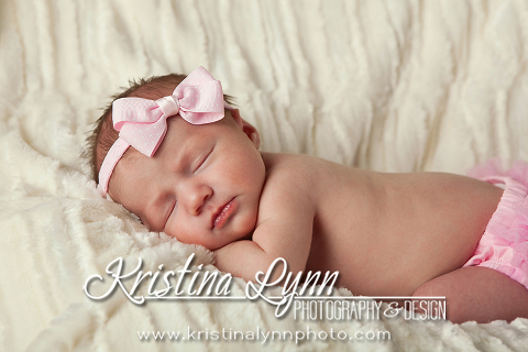 Newborn photo session with Denver photographer Kristina Lynn Photography & Design