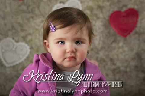 Valentine's Kids Portrait Session by Denver Photographer Kristina Lynn Photography & Design