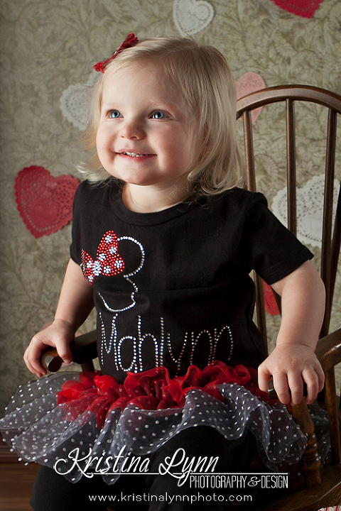 Valentine's Kids Portrait Session by Denver Photographer Kristina Lynn Photography & Design