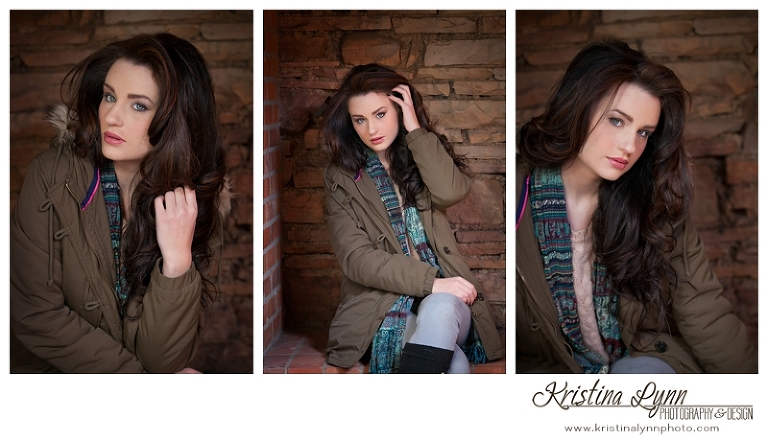 Model photo session by Denver Photographer Kristina Lynn Photography & Design