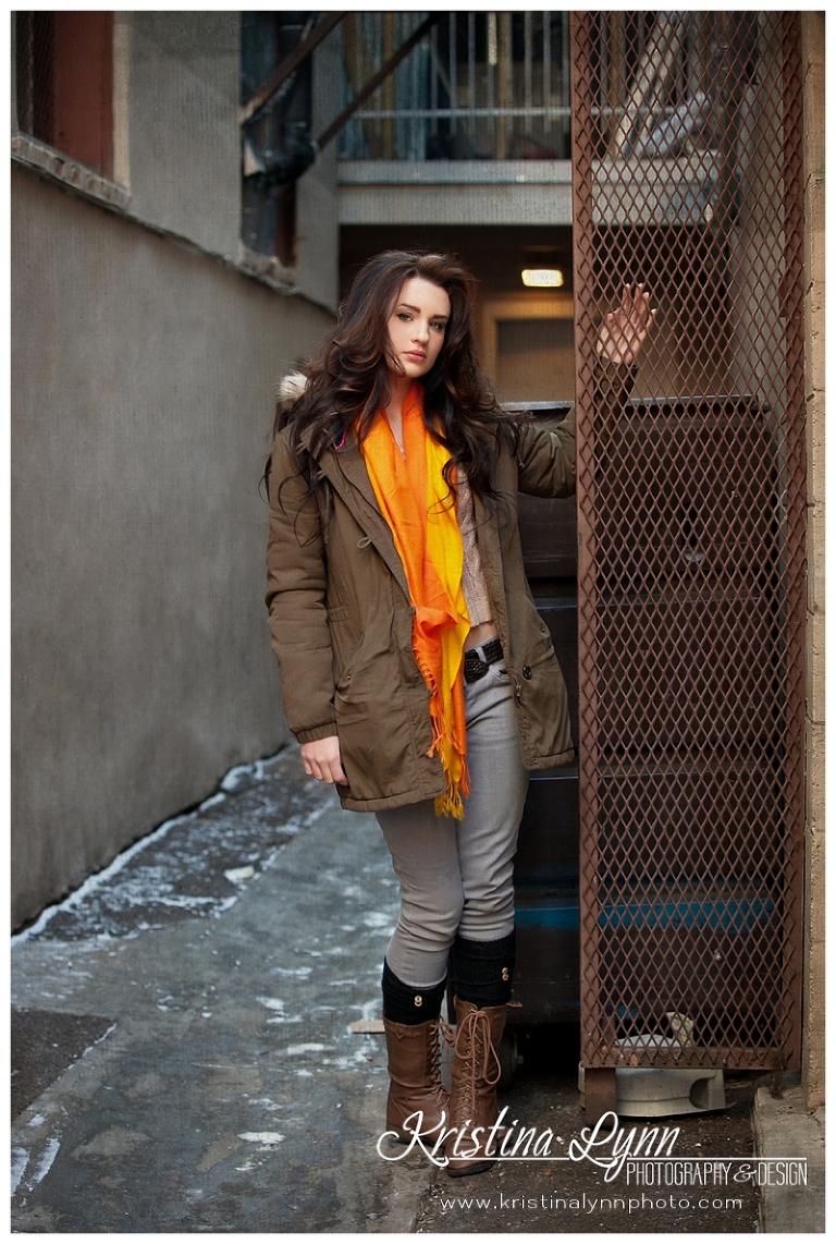 Model photo session by Denver Photographer Kristina Lynn Photography & Design