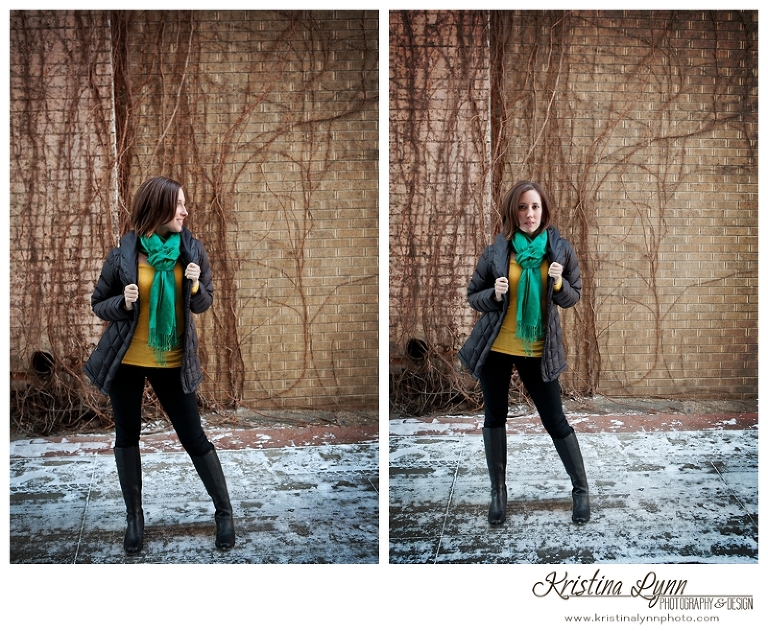 Model photo session by Denver Photographer Kristina Lynn Photography & Design