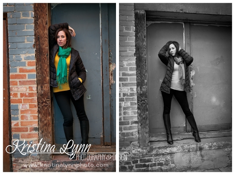 Model photo session by Denver Photographer Kristina Lynn Photography & Design