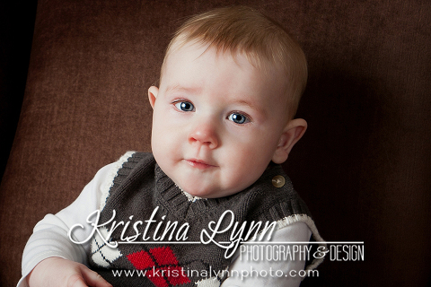 8 month old kids photo session by Denver photographer Kristina Lynn Photography & Design