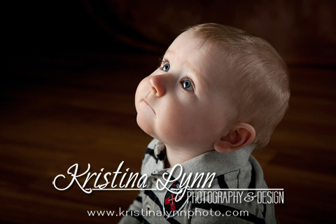 8 month old kids photo session by Denver photographer Kristina Lynn Photography & Design