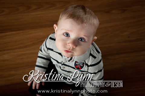 8 month old kids photo session by Denver photographer Kristina Lynn Photography & Design