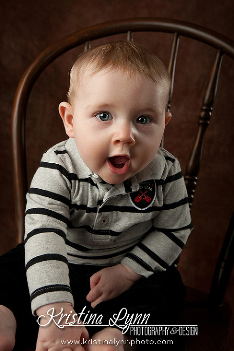 8 month old kids photo session by Denver photographer Kristina Lynn Photography & Design