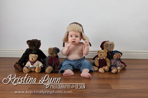 8 month old kids photo session by Denver photographer Kristina Lynn Photography & Design