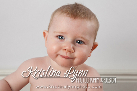 8 month old kids photo session by Denver photographer Kristina Lynn Photography & Design