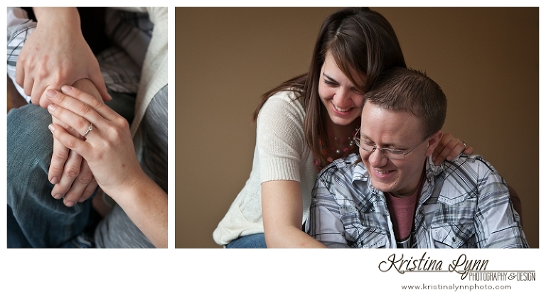 Farm wedding engagement session by Denver Photographer Kristina Lynn Photography & Design