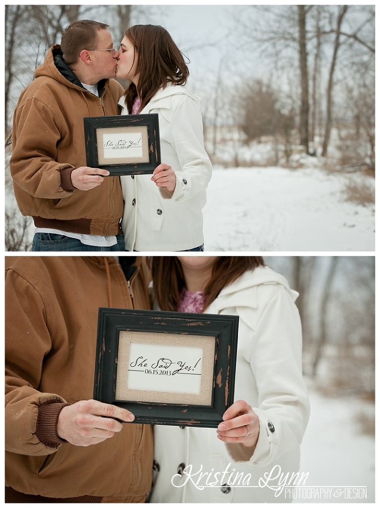 Farm wedding engagement session by Denver Photographer Kristina Lynn Photography & Design