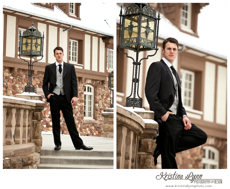 A model session by Denver photographer Kristina Lynn Photography & Design at the Highlands Ranch Mansion