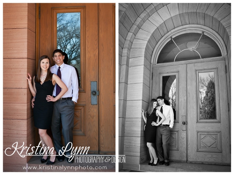 A Colorado Springs wedding engagement photo session by Denver photographer Kristina Lynn Photography & Design.