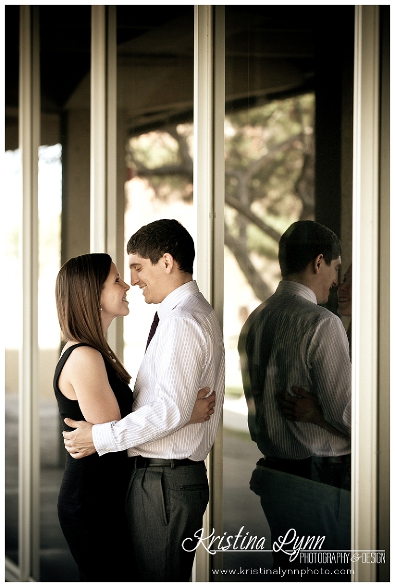 A Colorado Springs wedding engagement photo session by Denver photographer Kristina Lynn Photography & Design.