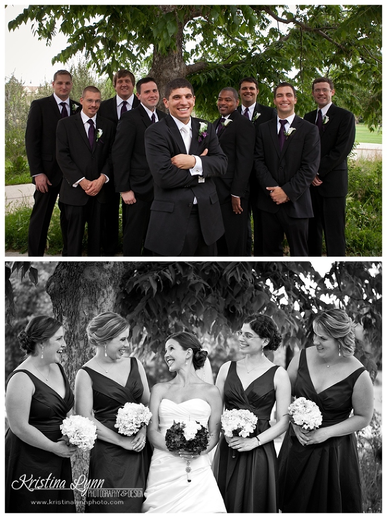 Denver based wedding photographer Kristina Lynn Photography & Design captures a beautiful Colorado Springs wedding.