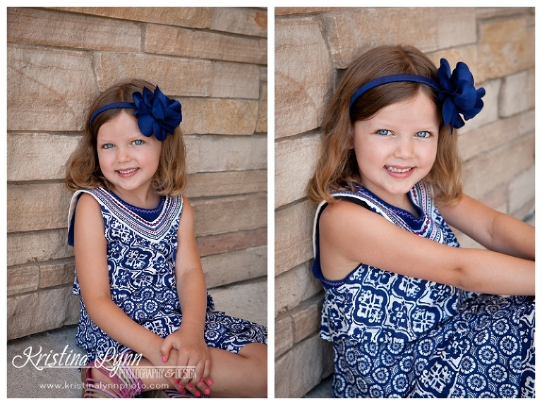 Colorado kids portrait photography session by Lone Tree photographer Kristina Lynn Photography & Design.