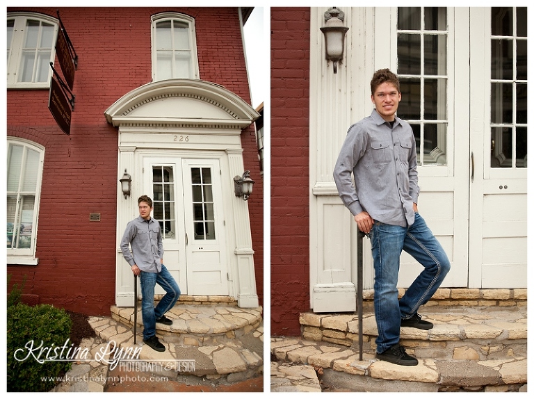 A high school senior photography session with Denver, CO photographer Kristina Lynn Photography & Design.