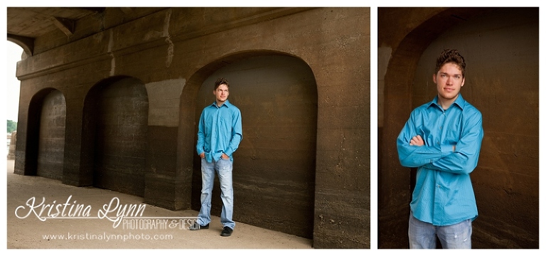 A high school senior photography session with Denver, CO photographer Kristina Lynn Photography & Design.