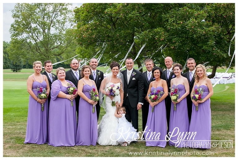 Denver wedding photographer, Kristina Lynn Photography & Design, shares beautiful wedding photography from a recent Iowa wedding.