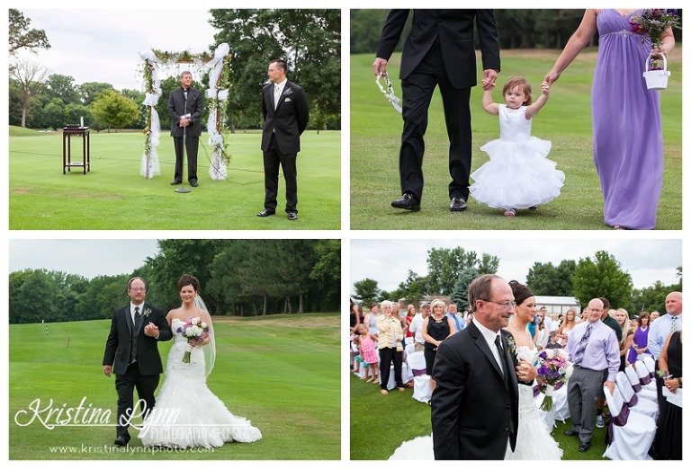 Denver wedding photographer, Kristina Lynn Photography & Design, shares beautiful wedding photography from a recent Iowa wedding.