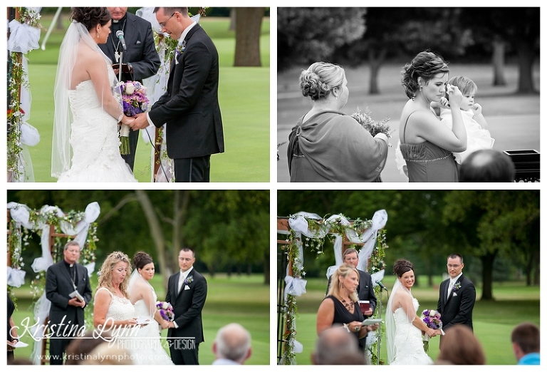 Denver wedding photographer, Kristina Lynn Photography & Design, shares beautiful wedding photography from a recent Iowa wedding.