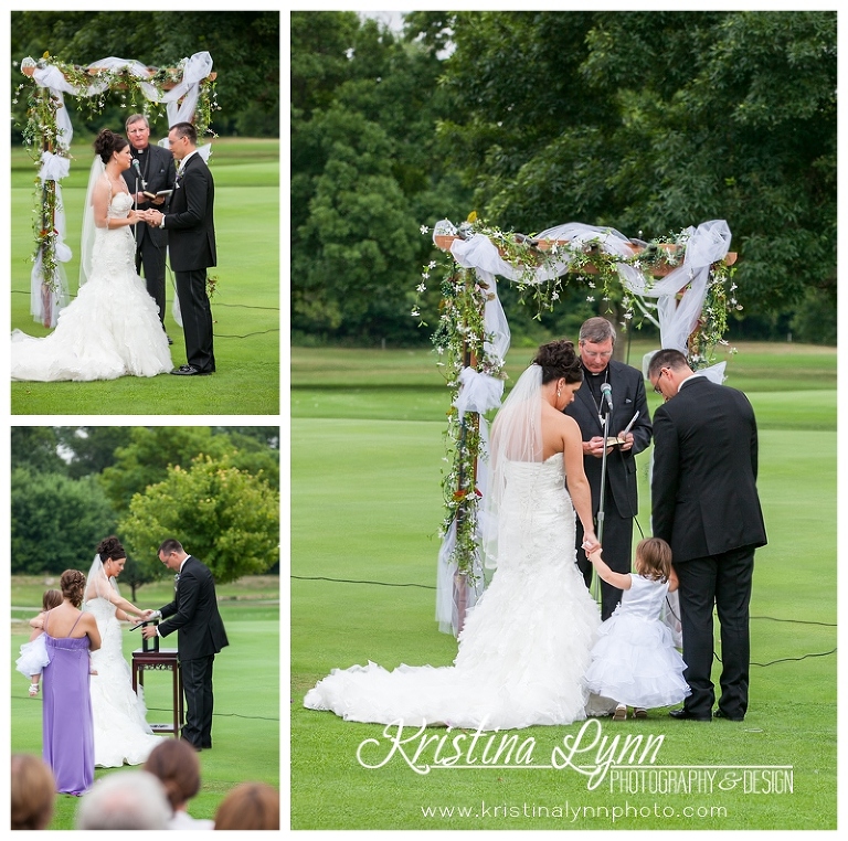 Denver wedding photographer, Kristina Lynn Photography & Design, shares beautiful wedding photography from a recent Iowa wedding.