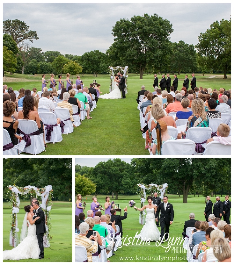 Denver wedding photographer, Kristina Lynn Photography & Design, shares beautiful wedding photography from a recent Iowa wedding.