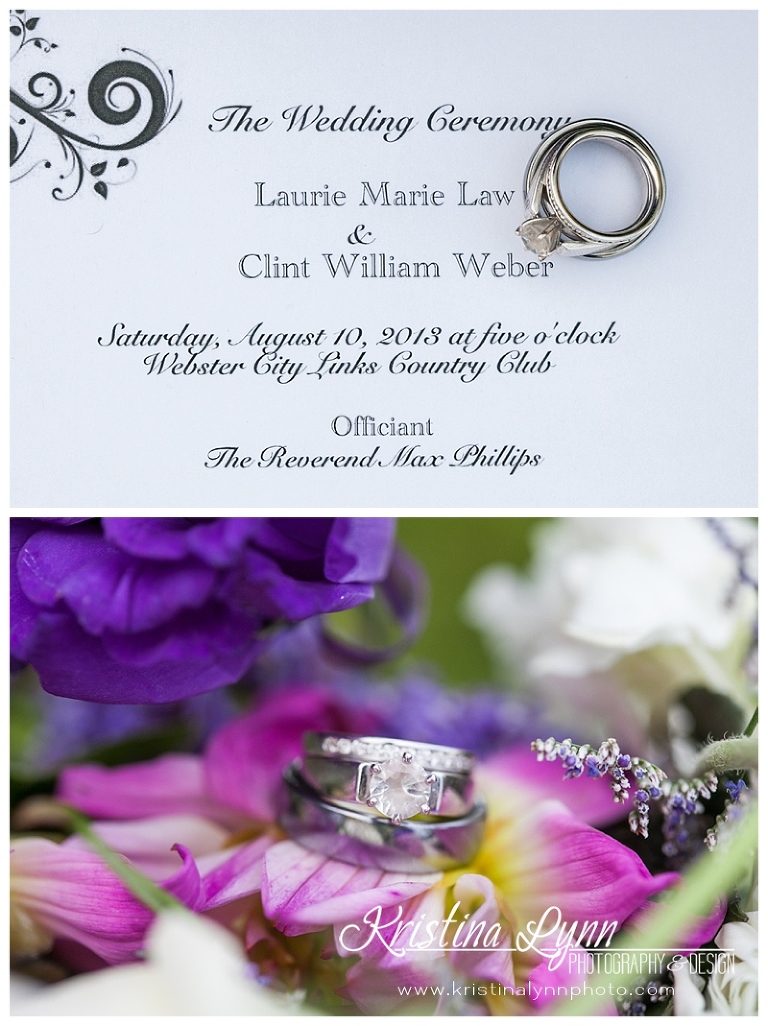 Denver wedding photographer, Kristina Lynn Photography & Design, shares beautiful wedding photography from a recent Iowa wedding.