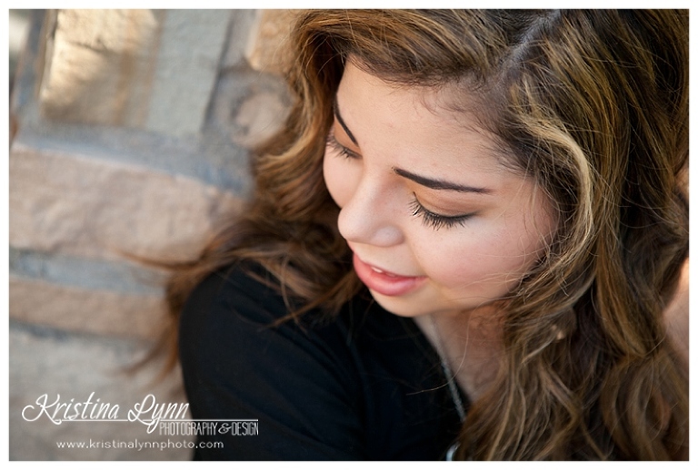 A high school senior photography session with Denver, CO photographer Kristina Lynn Photography & Design.