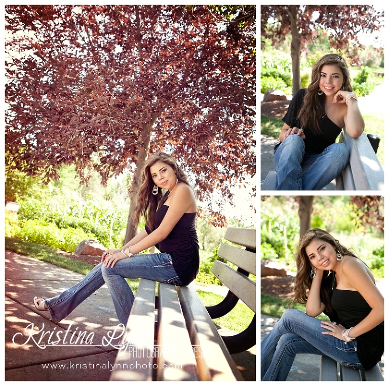 A high school senior photography session with Denver, CO photographer Kristina Lynn Photography & Design.