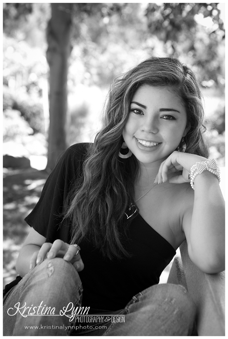 A high school senior photography session with Denver, CO photographer Kristina Lynn Photography & Design.