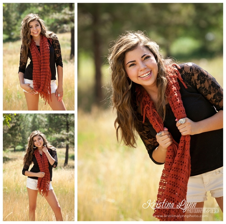 A high school senior photography session with Denver, CO photographer Kristina Lynn Photography & Design.