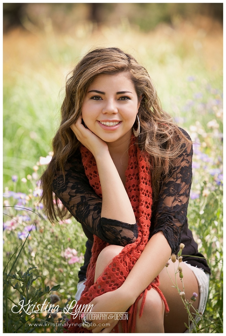 A high school senior photography session with Denver, CO photographer Kristina Lynn Photography & Design.