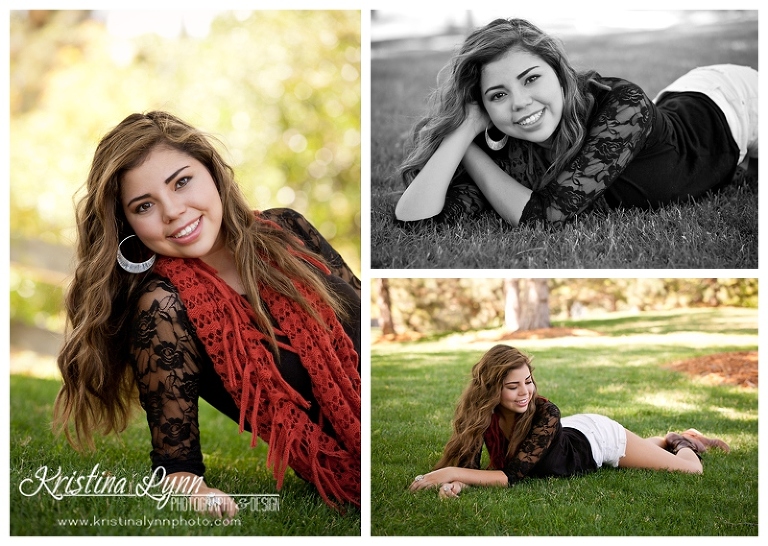 A high school senior photography session with Denver, CO photographer Kristina Lynn Photography & Design.