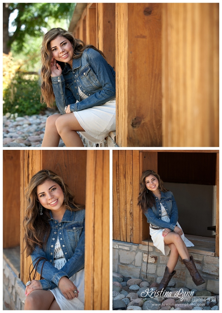 A high school senior photography session with Denver, CO photographer Kristina Lynn Photography & Design.