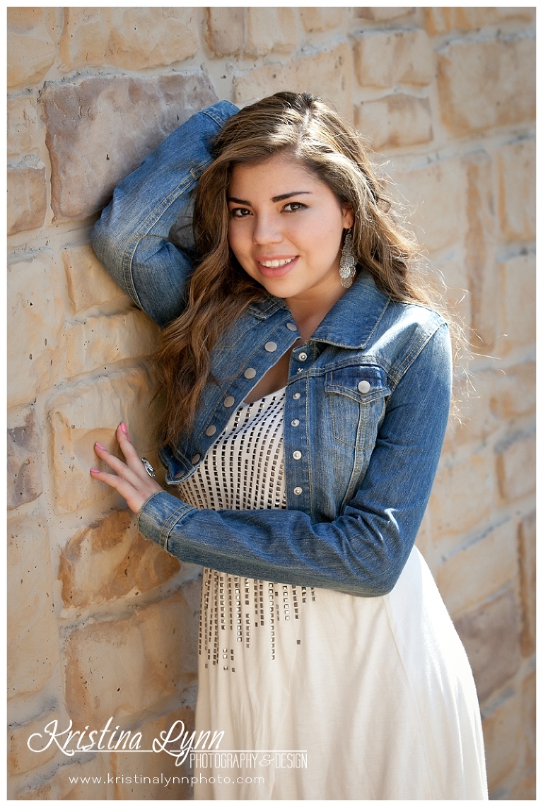 A high school senior photography session with Denver, CO photographer Kristina Lynn Photography & Design.