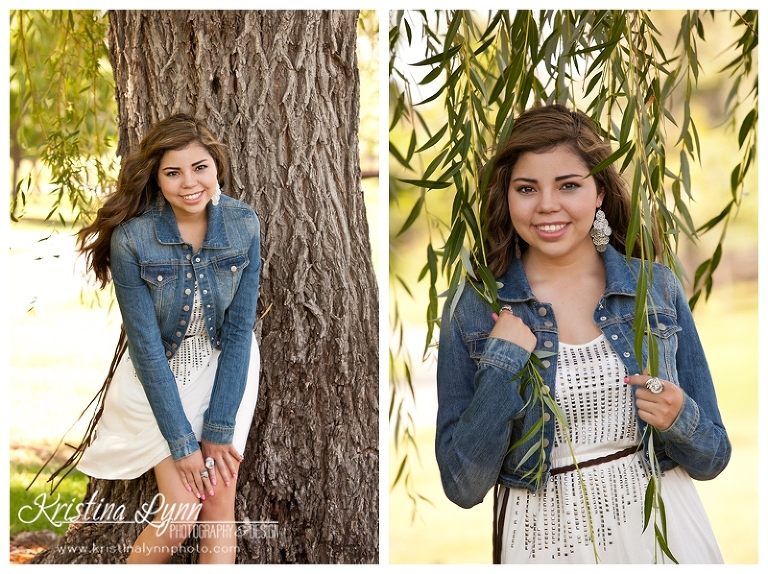 A high school senior photography session with Denver, CO photographer Kristina Lynn Photography & Design.
