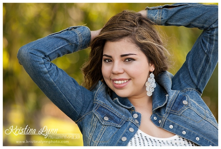 A high school senior photography session with Denver, CO photographer Kristina Lynn Photography & Design.